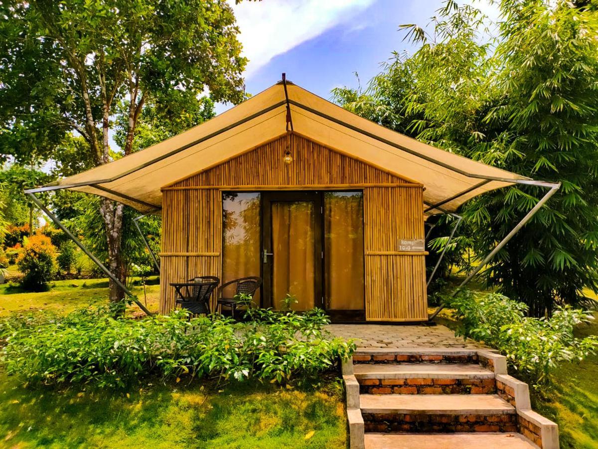 "D'Bamboo Kamp" Desa Wisata Ekang Lagoi Ngoại thất bức ảnh